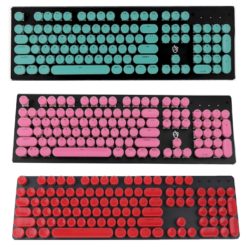 Acrylic Round Keycaps | Flashquark Mechanical Keyboard Store