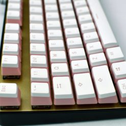 Pudding Keycaps Pink Profile | Flashquark Mechanical Keyboard Store Pudding Keycaps Pink Profile