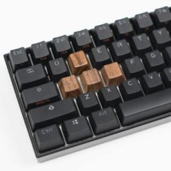 Wooden WASD Keycaps Profile | Flashquark Mechanical Keyboard Store Wooden WASD Keycaps Profile