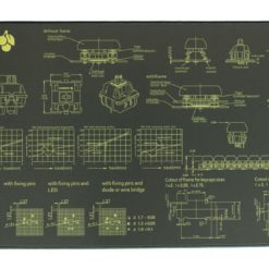Toxic Deskmat Main | Flashquark Mechanical Keyboard Store Toxic Deskmat Main