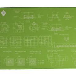 Lime Green Deskmat Main | Flashquark Mechanical Keyboard Store Lime Green Deskmat Main