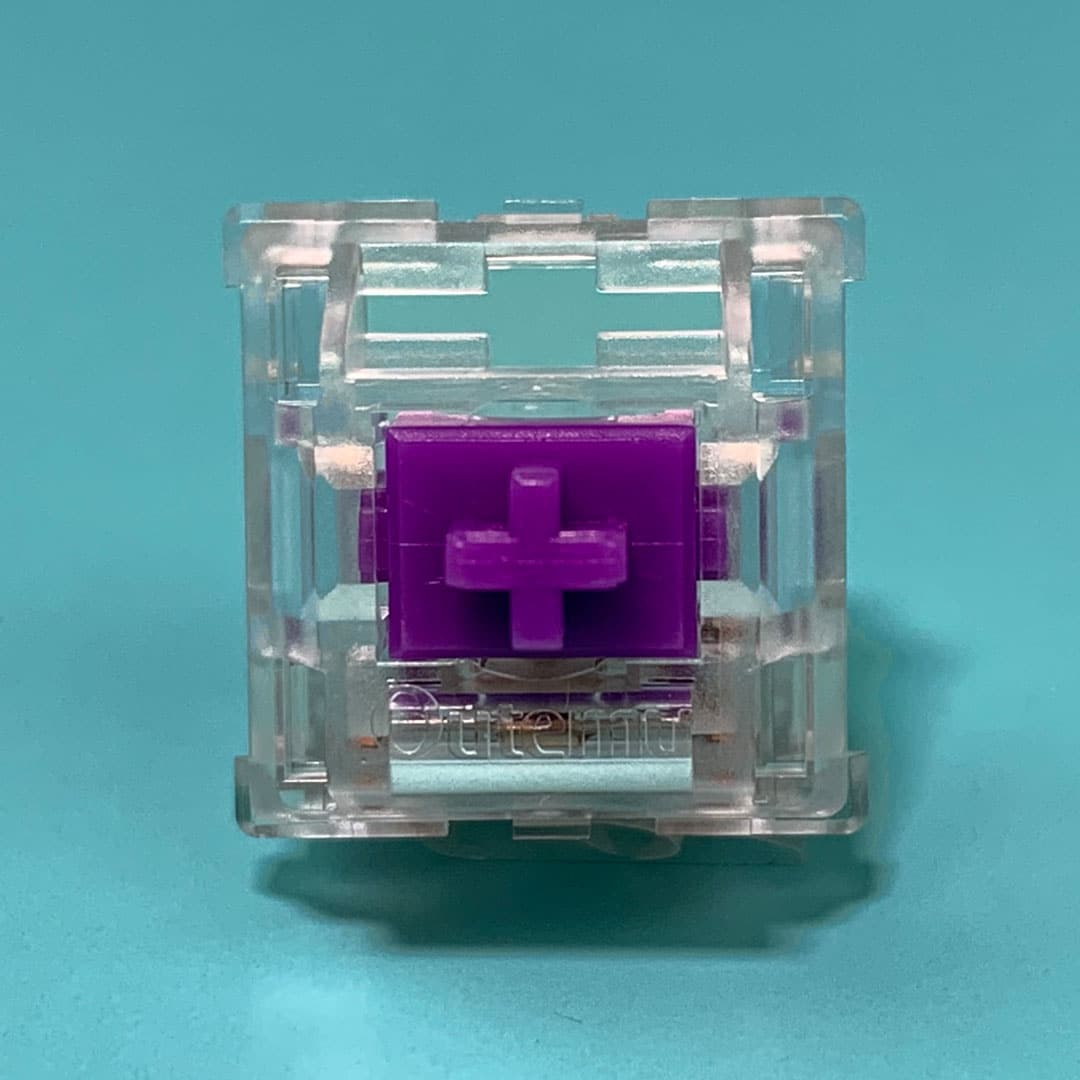 Outemu Ice Light Purple Switch | Flashquark Mechanical Keyboard Store Outemu Ice Light Purple Switch