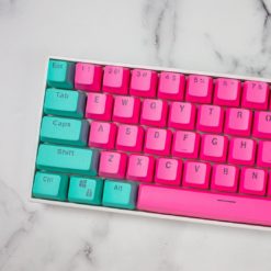 OEM Miami Vibes PBT Translucent Doubleshot keycaps main | Flashquark Mechanical Keyboard Store OEM Miami Vibes PBT Translucent Doubleshot keycaps main