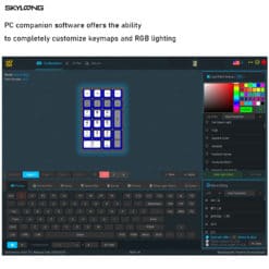 GK21S Metallic Blue Bluetooth Numpad Software | Flashquark Mechanical Keyboard Store GK21S Metallic Blue Bluetooth Numpad Software