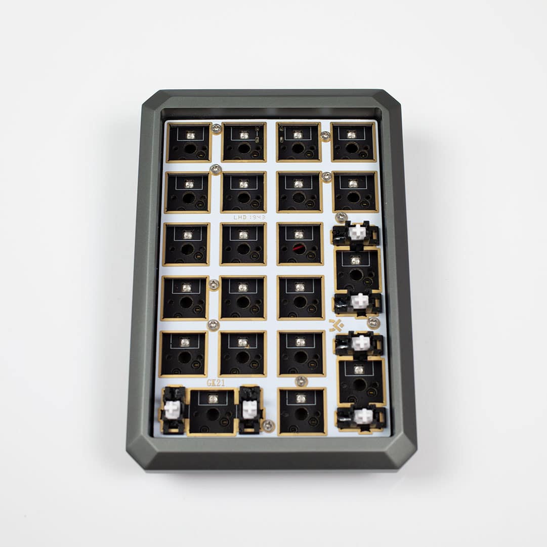 GK21s Hotswap Bluetooth Numpad Kit Front | Flashquark Mechanical Keyboard Store GK21s Hotswap Bluetooth Numpad Kit Front