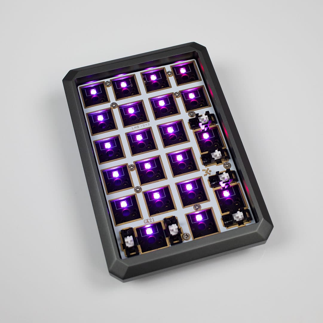 GK21s Hotswap Bluetooth Numpad Kit RGB | Flashquark Mechanical Keyboard Store GK21s Hotswap Bluetooth Numpad Kit RGB
