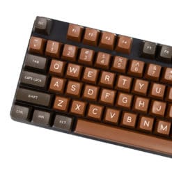 Maxkey SA Chocolate Double Keycaps Main | Flashquark Mechanical Keyboard Store Maxkey SA Chocolate Double Keycaps Main