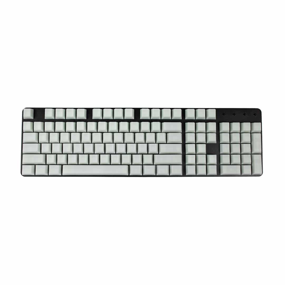 POM Jelly White Keycaps Full | Flashquark Mechanical Keyboard Store POM Jelly White Keycaps Full