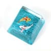 Koi Artisan Keycap Turquoise | Flashquark Mechanical Keyboard Store Koi Artisan Keycap Turquoise