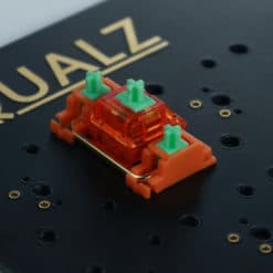 C3 Equalz Screw in Stabilizers Tangerine Light Green Main | Flashquark Mechanical Keyboard Store C3 Equalz Screw in Stabilizers Tangerine Light Green Main