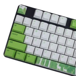 OEM Profile Forest of Deer PBT Keycaps Main | Flashquark Mechanical Keyboard Store OEM Profile Forest of Deer PBT Keycaps Main