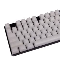POM Jelly White Keycaps with Top Legends | Flashquark Mechanical Keyboard Store POM Jelly White Keycaps with Top Legends