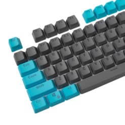 Stryker PBT Mixable Keycaps 104 key set Blue and Gray Main | Flashquark Mechanical Keyboard Store Stryker PBT Mixable Keycaps 104 key set Blue and Gray Main